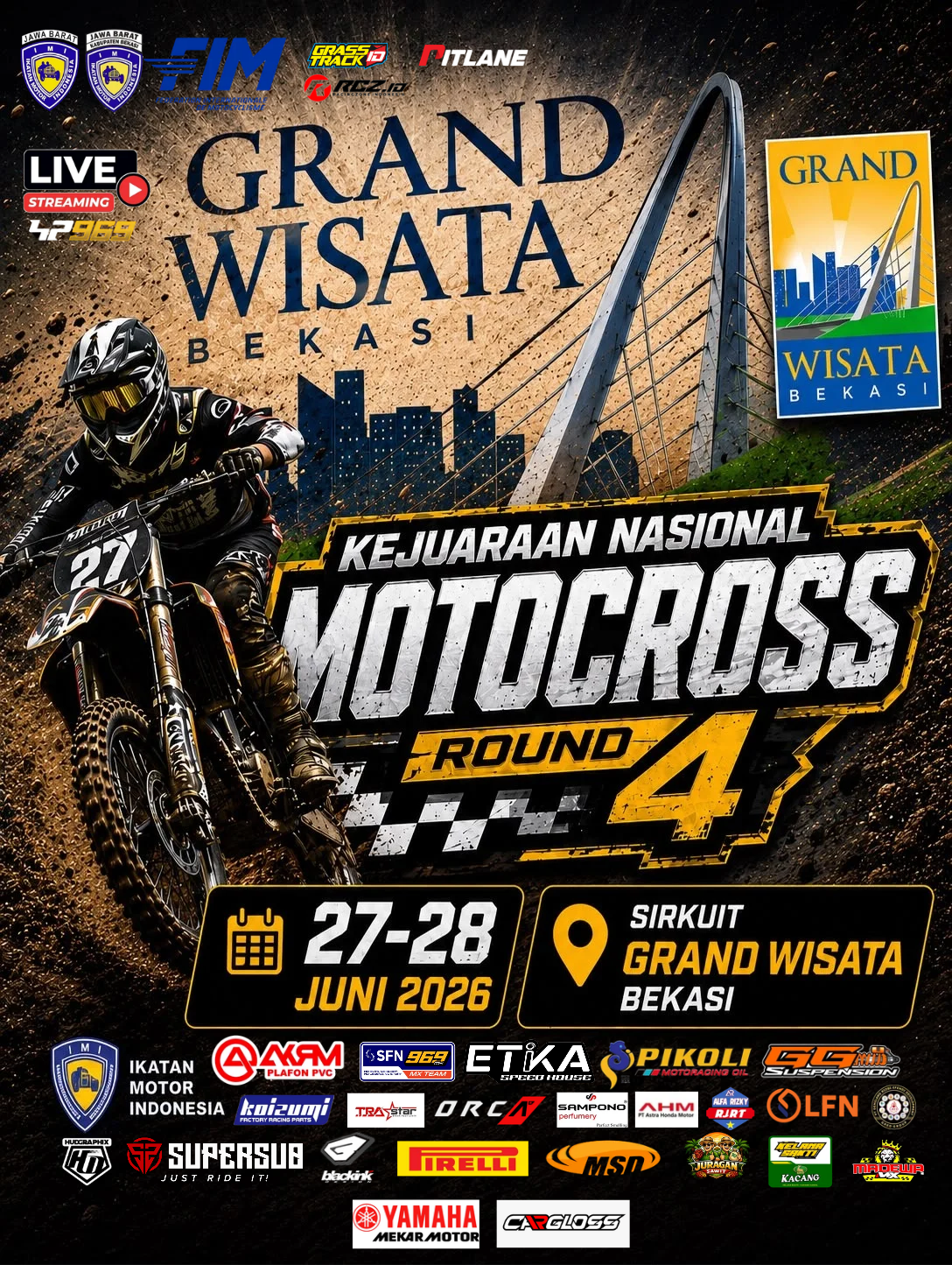 KEJURNAS MX ROUND 4 GRAND WISATA