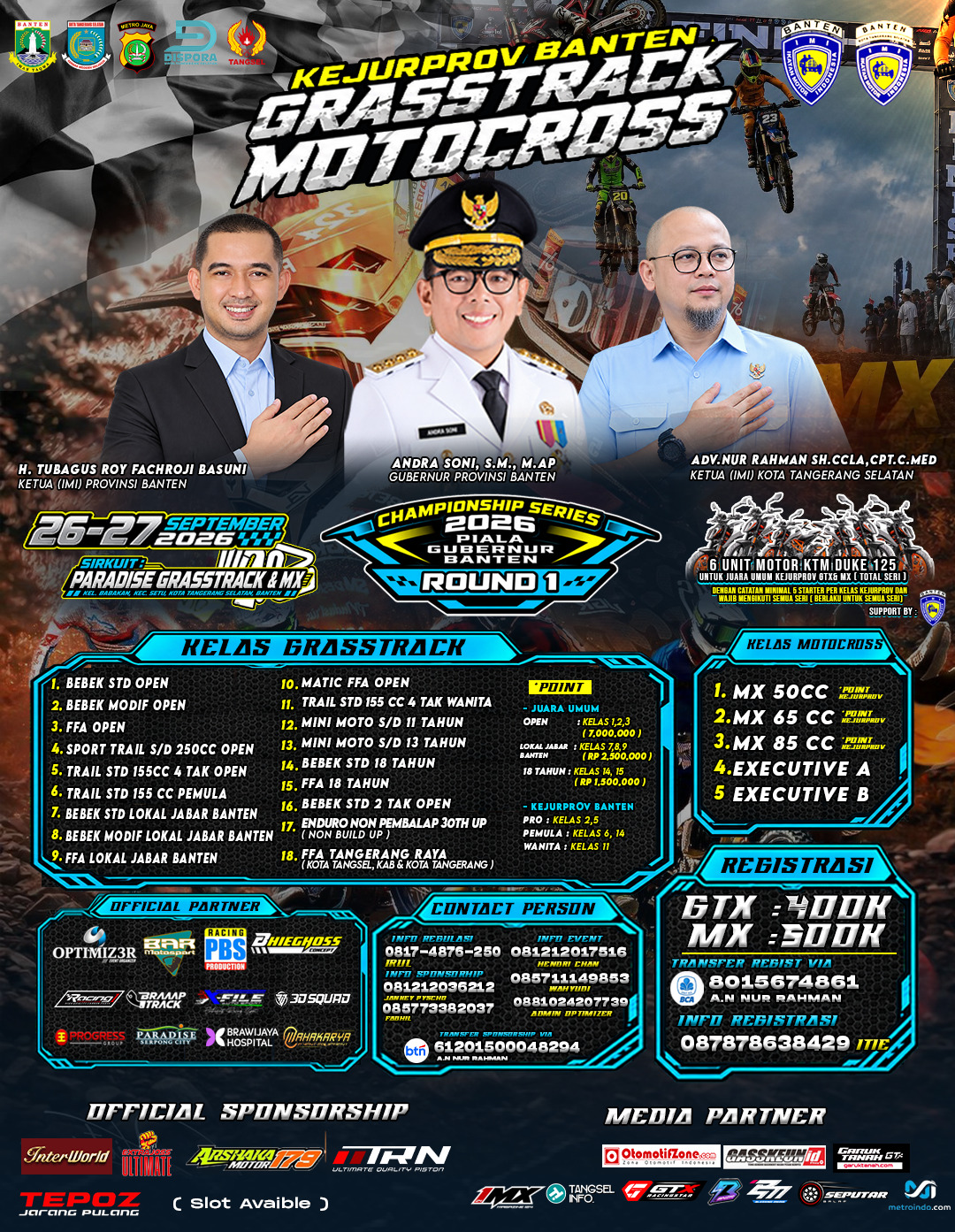 KEJURPROV GTX MX PIALA GUBERNUR BANTEN ROUND 1